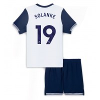 Tottenham Hotspur Dominic Solanke #19 Replica Home Minikit 2024-25 Short Sleeve (+ pants)